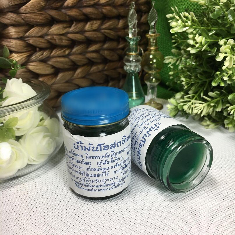 Классический Тайский бальзам зеленый Thai Label Balm Green 50 гр.